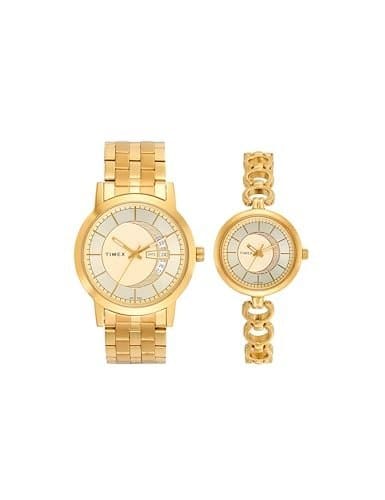 TIMEX Classics Analog Watch for Unisex with Round Dial & Wat...