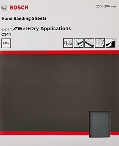 Bosch Professional Hand Sanding Sheet For Automotive, 230 X ...