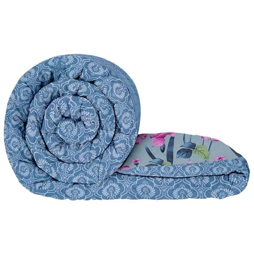 Double Bed Comforter Blankets for Winter | Microfiber | 180G...