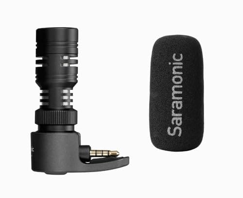 Saramonic SmartMic+ Directional Mic with TRRS Connector & He...