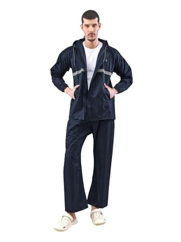 LUX VENUS Reflecting Design Tapping Rain Suit for Men