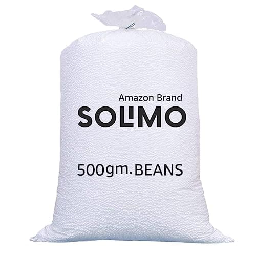 Amazon Brand - Solimo Beans Refill Pack Fillers for Bean Bag...