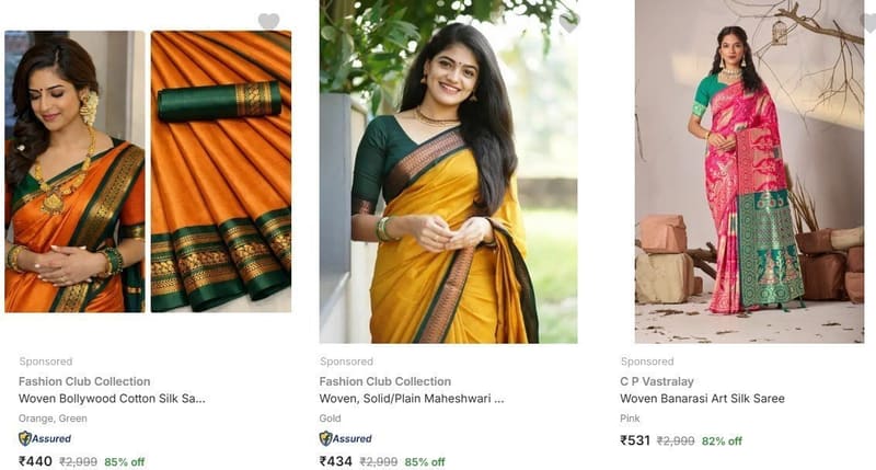 🔥 Flipkart Ethnic Wear Loot