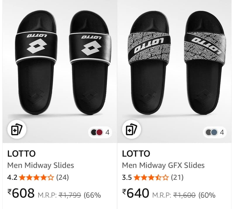 Upto 76% Off On Lotto Footwears.