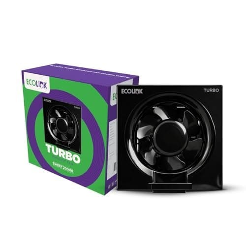 EcoLink TURBO 200mm Exhaust Fan | High-Speed, Powerful Air S...