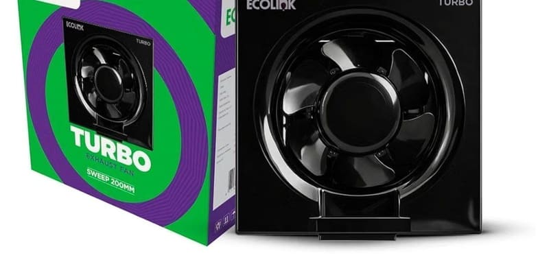 EcoLink TURBO 200mm Exhaust Fan @796.