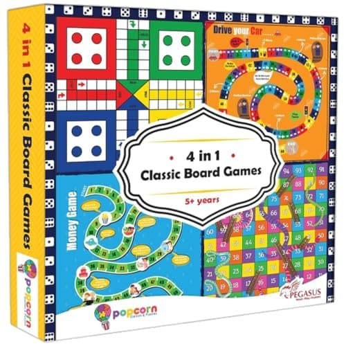 popcorn Games & Puzzles Classic Board Games for Smart Kids|H...