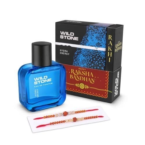 Wild Stone Hydra Energy EDP for Men 50ml with Rakhi | Raksha...