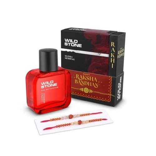 Wild Stone Ultra Sensual EDP for Men 50ml with Rakhi | Raksh...