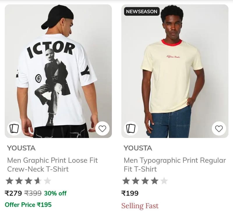 Ajio | Smart Everyday Budget Wear