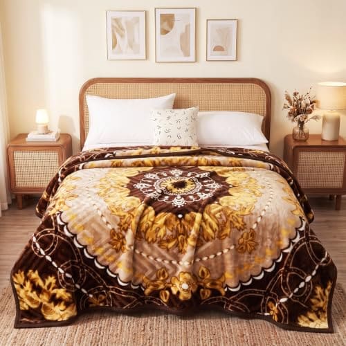 BSB HOME Double Bed Mink Blanket 1.5 Kg,Velvet Like Soft Plu...