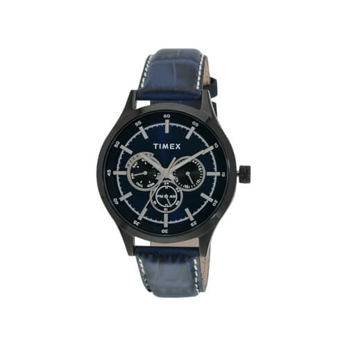 TIMEX Analog Watch for Men with Round Dial & Water Resistant...