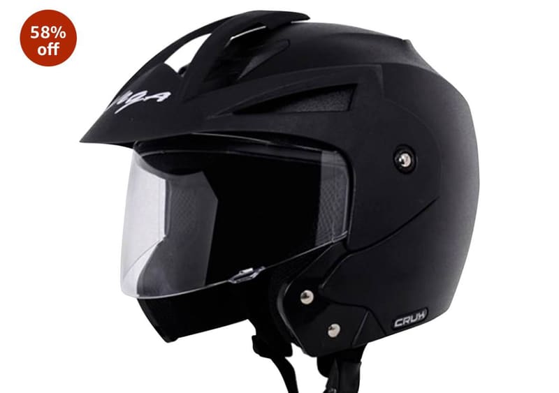 Vega Crux ISI Certified Flip-Up Helmet @848.