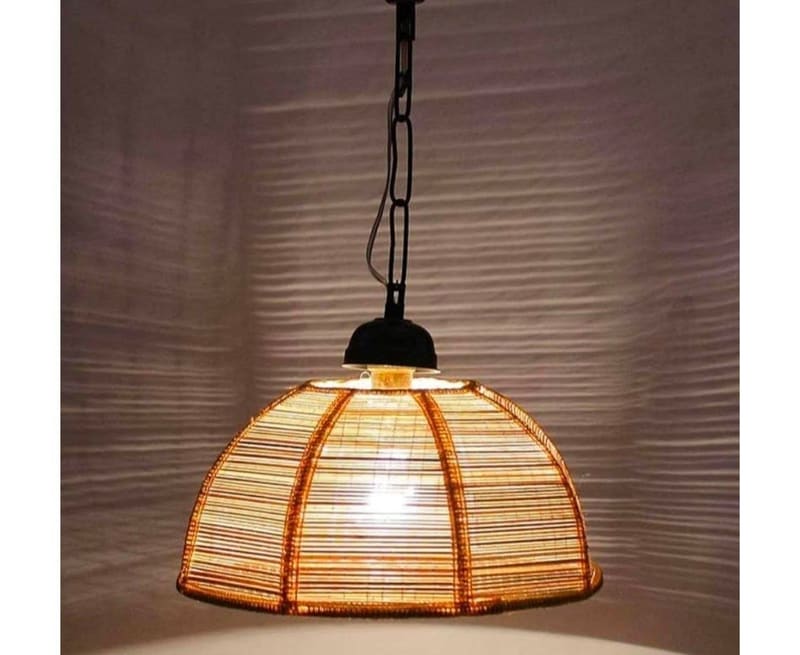 Metal-Iron Base Hanging Lamp @350.