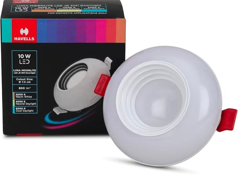 Havells Moonlite LED JB 10W @213.