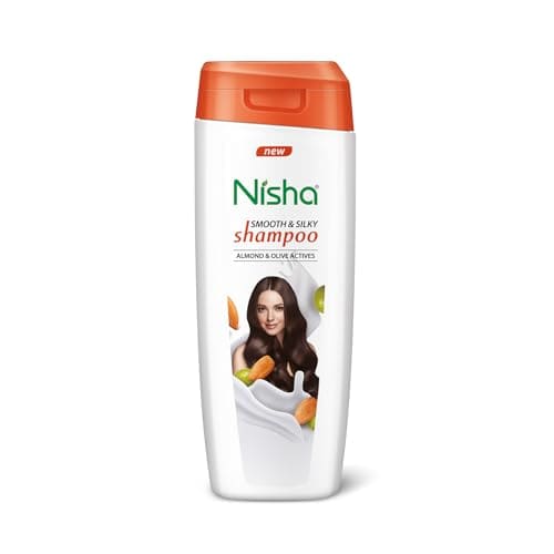Nisha Almond and Olive Shampoo for Women & Men for Silky, Sh...