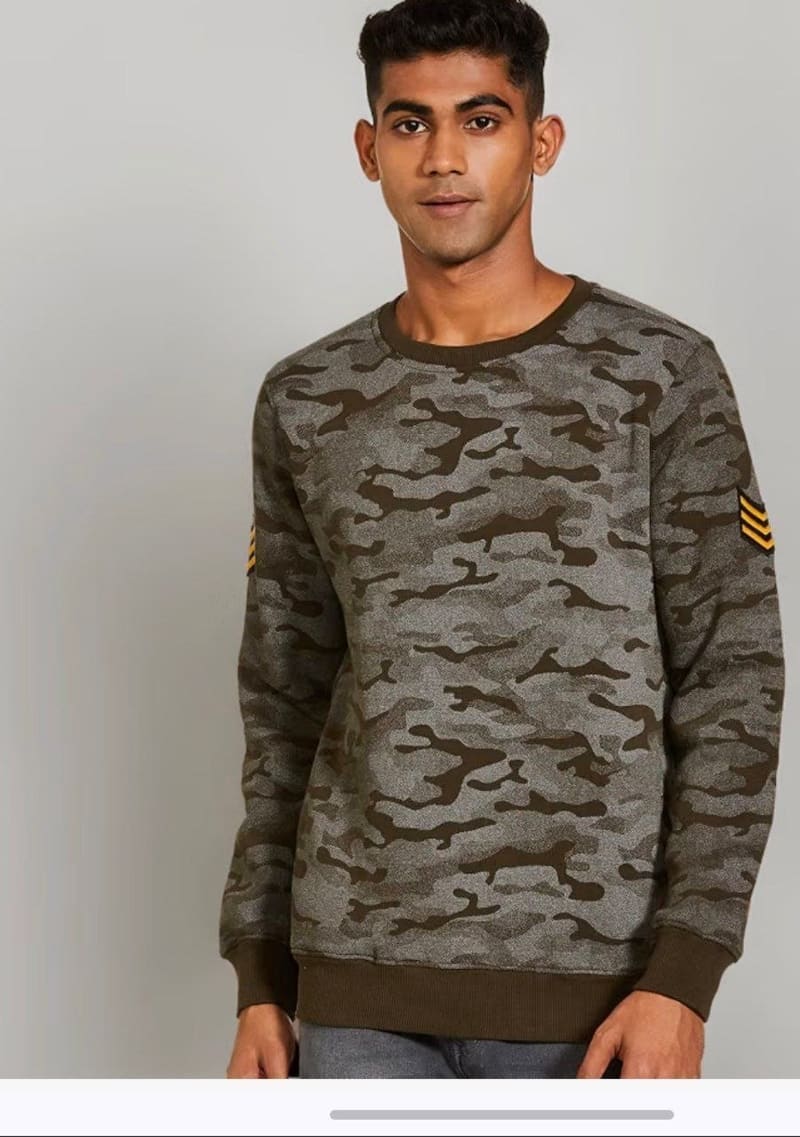 91% off : Amazon Brand - INKAST Men Cotton Crew Neck Sweatshirt for ₹₹199