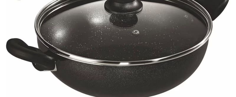 Butterfly Non Stick Kadai with Glass Lid | 240 mm @490.