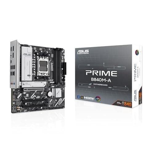 ASUS Prime B840M-A-CSM 4 x DIMM Slots, max. 192GB, DDR5, AMD...