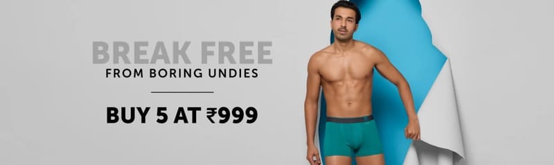🩲🔥 Buy 5 Underwear @ Just ₹999! 🔥🩲