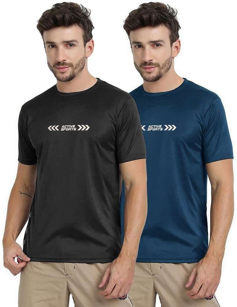 T shirts pack of 2 ✅₹122    l⭐4
