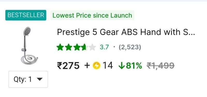 🔥 ₹275 + 14 SC