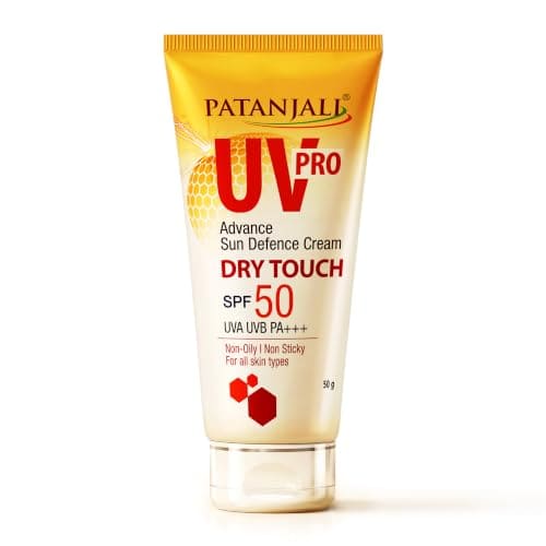 Patanjali UV Pro Advance Sun Defence Cream SPF 50 PA+++50g, ...