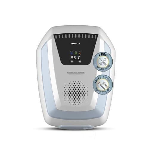 🛍️ Havells Magnatron Prime 25L Storage Water Heater(Geyser)|Induction Technoloy|No Heating Element|25% Faster Heating|30,000 Rs Electricity Saving in 5 Year|Suitable For Hard Water|Scaling Resistant
