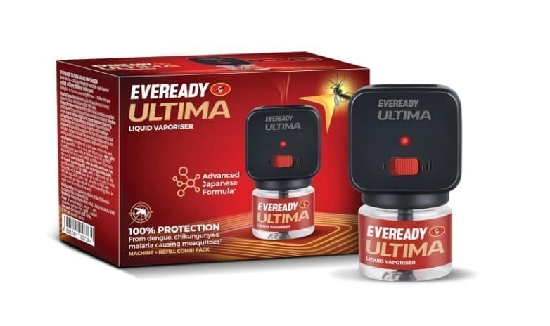 Amazon |   Eveready Ultima Mosquito Repellent, Machine + Refill Combi Pack @ ₹105