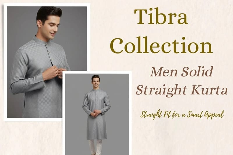 🔥  Men's Solid Straight Kurta (Pink) @ ₹298