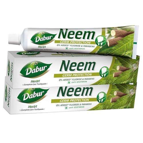 Dabur Herb'l Neem Germ Protection Toothpaste - 600g (200g + ...