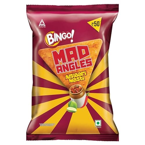 Bingo! Mad Angles Achaari Masti  Desi Mango Pickle Flavour C...