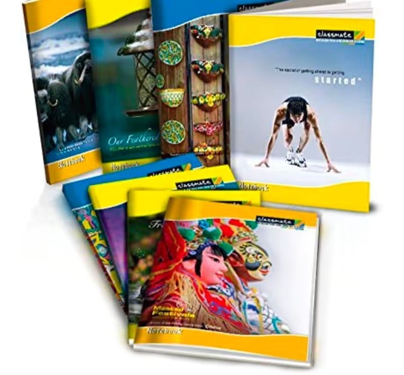 Classmate Notebook (Pack Of 18) @191.