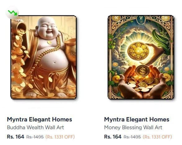 Myntra | Buy Wall art starting
