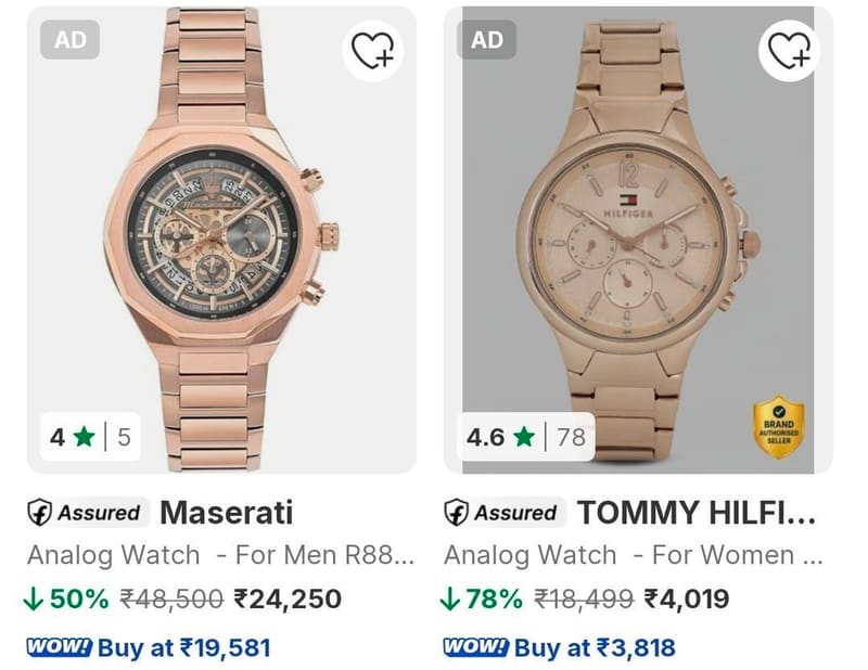 Flipkart | Branded Watches & Eyewear Mega Sale 🔥